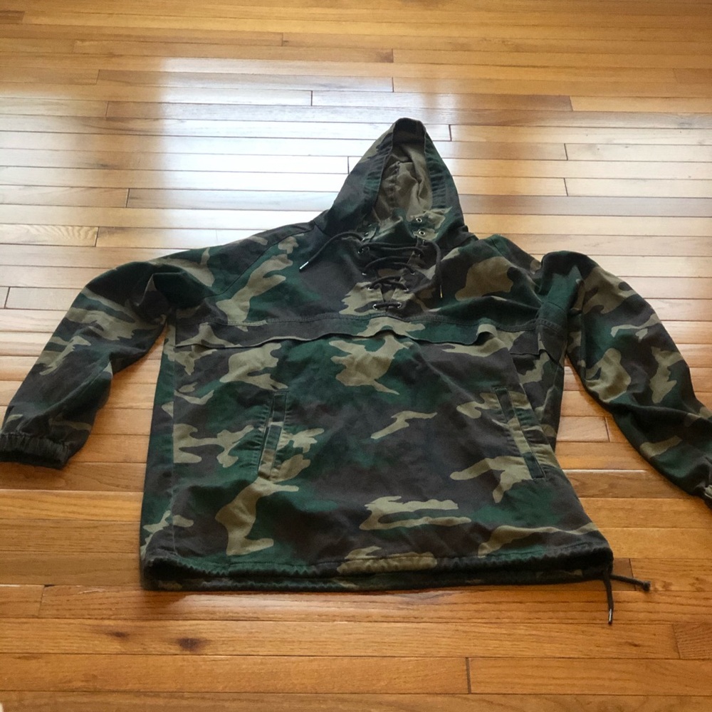 Camouflage Pullover Jacket - image 1